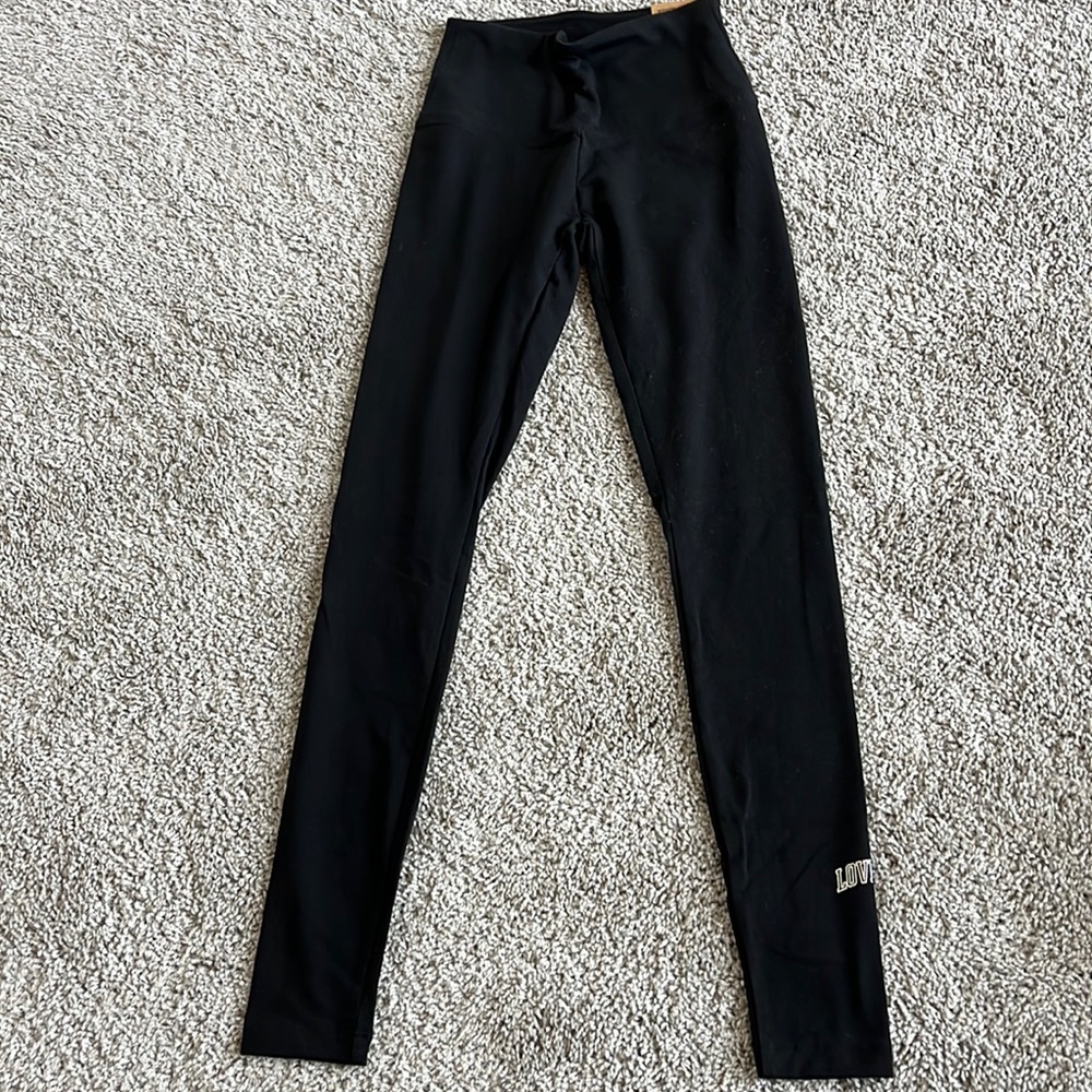 Pink by Victoria’s Secret Black High Waist Full Length Leggings
